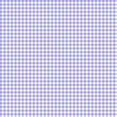Gimgham seamless pattern, purple and white, can be used in the design of fashion clothes. Bedding sets, curtains, tablecloths, notebooks, gift wrapping paper