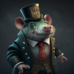 Big rat style monopoly. Generative AI	