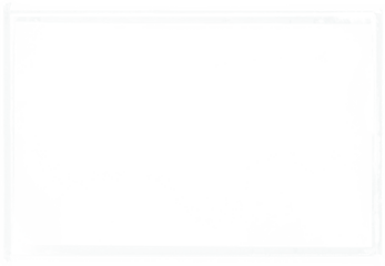 White vintage photo film frame of an old camera with transparent background (png image)