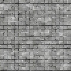 seamless tileable grey stone tile texture made with generative ai
