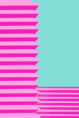 minimalist abstract architecture vector graphic 