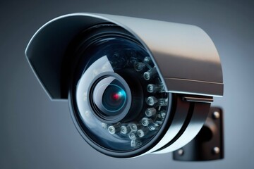 Security CCTV camera. Generative AI