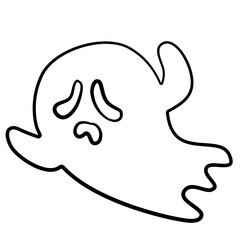 halloween flying ghost