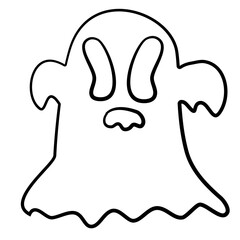halloween flying ghost