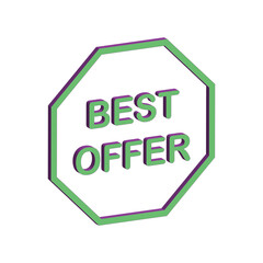 Label icon template PNG