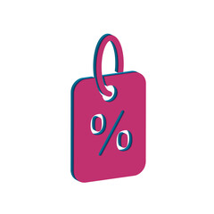 Label icon template PNG