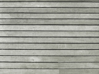 Background of wooden slats, paneling, natural wood lath line, arrange pattern texture, black and white, horizontal strip, hardwood, wallpaper with copy space, monotone