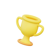 3D Trophy Illustration