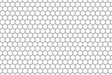 abstract simple geometric hexagon pattern.