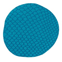 fish scale texture in round shape watercolor illustration for decoration on marine life and coastal living concept.