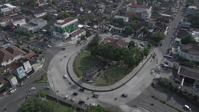TUGU BOYOLALI, PATUNG KUDA BOYOLALI JAWA TENGAH, CENTRAL JAVA INDONESIA