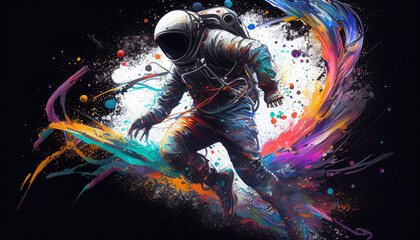 Obraz na płótnie Canvas astronaut 