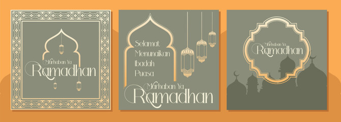 Updated the Ramadan social media content design today