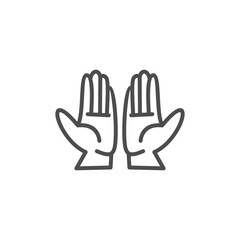 Islamic lattern design logo vector