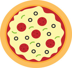 Pizza Vector image or clipart