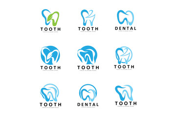 Tooth logo, Dental Health Vector, Care Brand Illustration