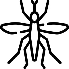mosquito flat icon