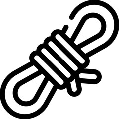 rope flat icon