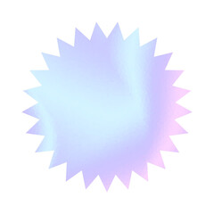 hologram sticker star