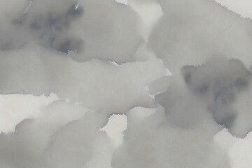 Grey watercolor abstract background hand painted