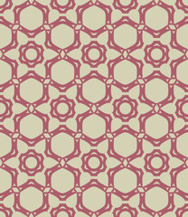 Abstract tileable geometric pattern. A seamless background, vintage texture.	
