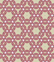 Abstract tileable geometric pattern. A seamless background, vintage texture.	
