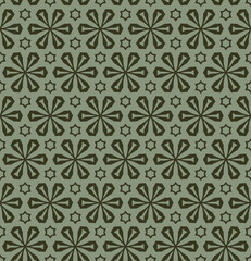 Abstract tileable geometric pattern. A seamless background, vintage texture.	
