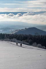 Blick auf den Pferdskopf, einem Nebenberg der Wasserkuppe1