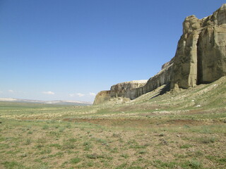 mountains in the mountains in Kazakhstan, Mangystau region