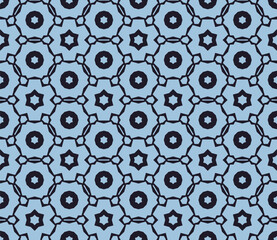 Geometric pattern. Seamless vector background. Ethnic graphic design	