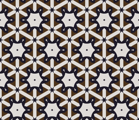 Geometric pattern. Seamless vector background. Ethnic graphic design	