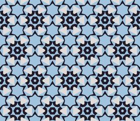 Geometric pattern. Seamless vector background. Ethnic graphic design	