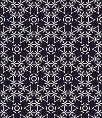 Geometric pattern. Seamless vector background. Ethnic graphic design	