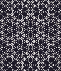 Geometric pattern. Seamless vector background. Ethnic graphic design	