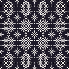 Geometric pattern. Seamless vector background. Ethnic graphic design	