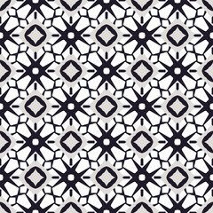 Obraz premium Geometric pattern. Seamless vector background. Ethnic graphic design 