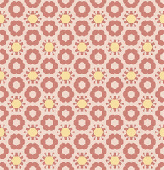Geometric pattern. Seamless vector background. Ethnic graphic design	