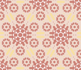 Geometric pattern. Seamless vector background. Ethnic graphic design	