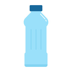 Mineral Water Bottle Illustration