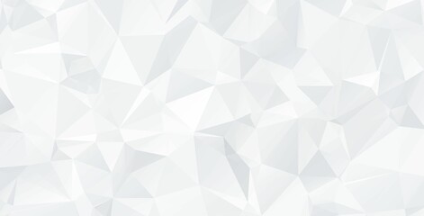 Vector Polygon Abstract Polygonal Geometric Triangle Background. 3D render illustration.