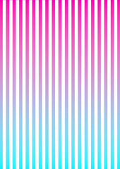Obraz premium サイケデリックでポップなストライプの背景画像 ピンク・水色