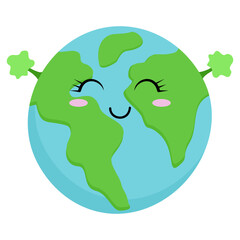 Earth Expression Illustration