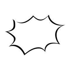 Pop Art Speech Bubble