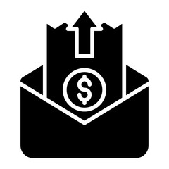 Upload invoice icon