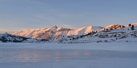 Tramonto sul Pizzo Cefalone - Gran Sasso