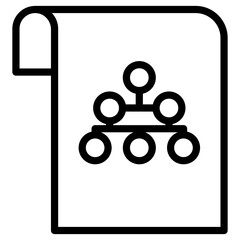 web flowchart icon