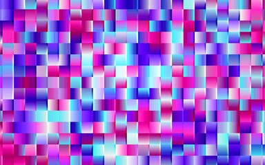 Colorful background with 3D cube patterns. Colorful abstract mosaic squares. Colorful background design. Suitable for presentation, template, card, book cover, poster, website, etc.