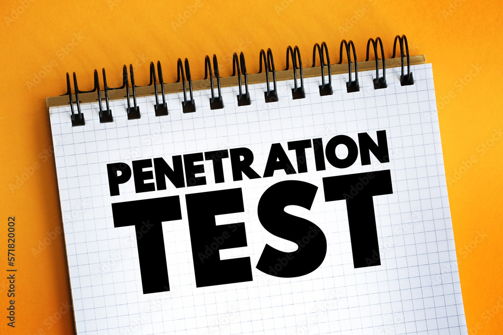 Poster penetration test - ethical hacking, is an authorized simulated cyberattack on a computer system, tec