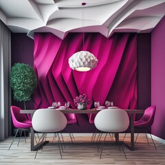 Modernes Speisezimmer, made by Ai, Ai-Art