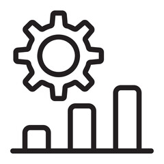 optimization line icon